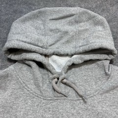Carhartt Gray Pullover Hoodie Mens XL Tall Loose Fit Sleeve Logo Workwear Basic