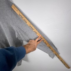 Theory Hoodie Men XL Gray Terrycloth Hooded Sweater Long Sleeve Basic Essential