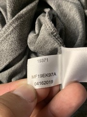 Peter Millar Pine Performance Hoodie Mens XL Gray Golf Lightweight Pullover