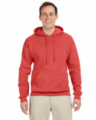 Jerzees Mens Cotton/Polyester NuBlend Fleece Pullover Hooded Sweatshirt 996