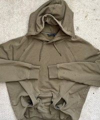 Burlebo Mens L Soft Chunky Hooded Performance Pullover Hoodie