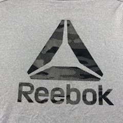 Reebok Men’s Active Fleece Jersey Hoodie Gray Size L