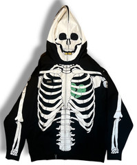 Authentic L-R-G Dead Serious Hoodie Lifted Research Group BIG SIZES BLACK NWT