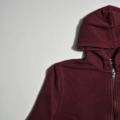 Tommy Hilfiger Men’s Size Medium Full Zip Hoodie Burgundy Red Long Sleeve Logo