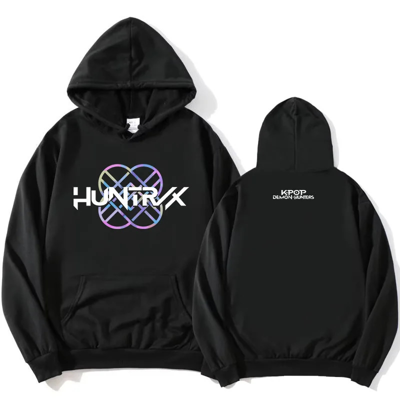 Logo Hoodie Women Men Clothing Loose Fleece Movie Printing Pullovers Tops √