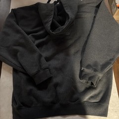 PRO CLUB Mens Dark Gray Hoodie Sweatshirt Pullover Heavy Size Large