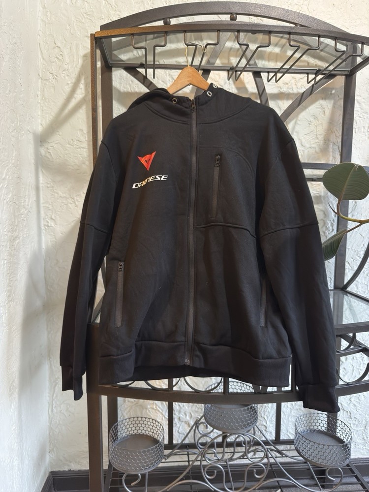 Sweatshirt Hoodie With Dainese Logo No Tags. LRG /XL? Microfiber?Unbranded Item.