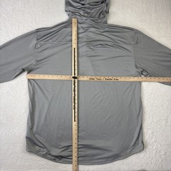 BYLT Circuit Hoodie Mens 3XL Gray Performance Pullover Stretch Tech Long Sleeve