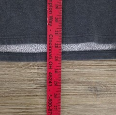 Nike Yoga Therma-FIT Essential Fleece Crewneck Sweatshirt Mens LG Charcoal Gray