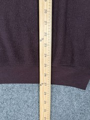 Alo Yoga Crew Neck Sweatshirt Mens Medium Plum Purple Boxy Oversized