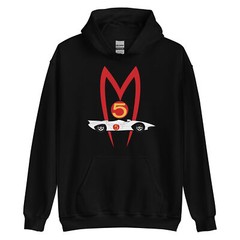 Stylish Mach 5 Speed Racer-Inspired Logo Unisex Hoodie S-5XL