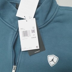 Jordan Men’s Oversized Quarter-Zip Pullover Blue Size XXL IF1816-464