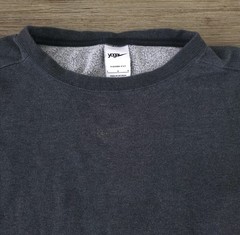 Nike Yoga Therma-FIT Essential Fleece Crewneck Sweatshirt Mens LG Charcoal Gray