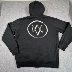 Watch Dogs Full Zip Hoodie Mens XL Black Hack The City Graphic Ubisoft Gamer