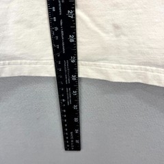 Tomorrows Laundry Hoodie Mens 2XL Cream Heavy Sweatshirt Long Sleeve Pullover