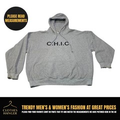 C.H.I.C. Hoodie Men’s XL Fleece Lined Gildan Heavy Blend Kangaroo Pocket 7272