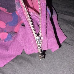A Bathing Ape BAPE Purple/Pink/Blue Camo Shark Full Zip Hoodie Men’s XXL