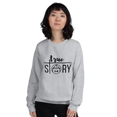 Christmas True Story Jesus Christian Unisex Sweatshirt S,M,L,XL,2X,3X