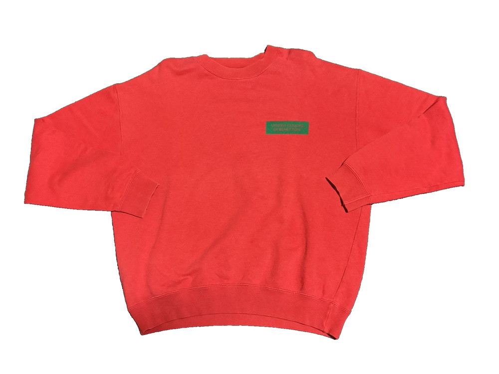 United Colors of Benetton Formula 1 Racing Team Sweatshirt Size M Italy Vintage