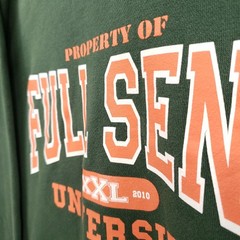 Full Send University Hoodie Mens Medium Green Collegiate Collection Pullover USA