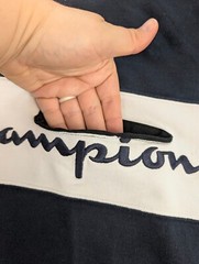 Vtg Champion Todd Snyder Crewneck Mens 2XL Red White Navy USA Pocket RARE