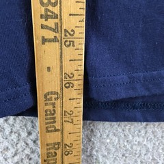 Port And Company Sweatshirt Mens M Blue Cotton Long Sleeve Round Neck Pullover