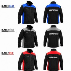 Fitted zip fleece jacket Wulfsport unisex adult outdoor leisure motocross MX