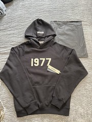 Fear of Gods Essentials 1997 Iron’ Men’s Hoodie Black brand new size medium.