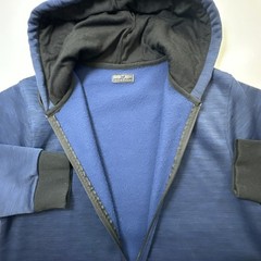Steve’s Jeans Mens Full Zip Hoodie Sweatshirt Blue Large #0785