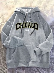 Hooded Sweatshirt Casual CHICAGO√