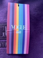 Rare Plum Color Kith X Vogue Pullover Hoodie Men’s Size L New W Tags