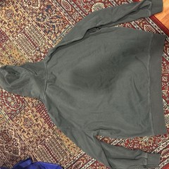 Distant Memories Graphic XL Gray Fleece Heavyweight Pullover Hoodie w/ Pockets