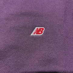 New Balance Made in USA Core Crew Neck Sweatshirt Plum XS-2XL Men’s MT43541-PLN