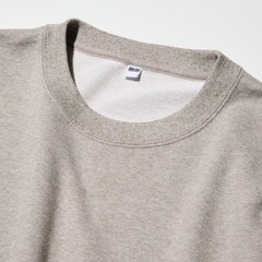 UNIQLO Sweatshirt S-4XL Pullover Long-Sleeve Crew-Neck Cotton Men 479797 NWT