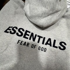 Fear Of God Essentials Hoodie “dark Oatmeal” Grey | Men’s Size XXS