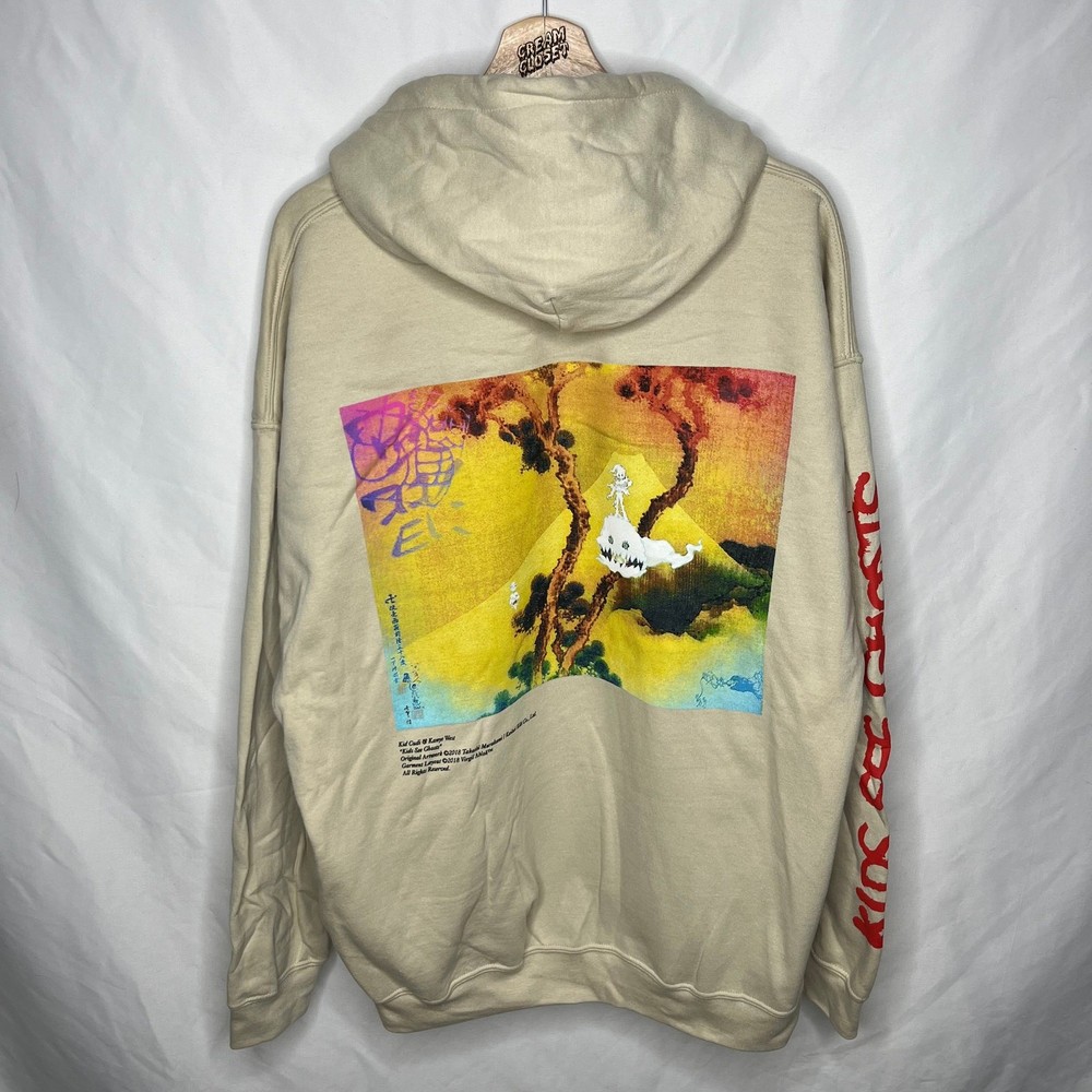 Kanye West Yeezy Ye Kid Cudi Virgil Abloh Murakami Kids See Ghosts Tour Merch XL
