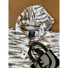 Ecko Unltd Mens White Camo Graphic Hoodie Sweatshirt EG31H642 Large NWT
