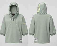 Jordan 23 Engineered Gray 3XL Men’s 1/4 Zip Hoodie Logo Pockets Standard Fit