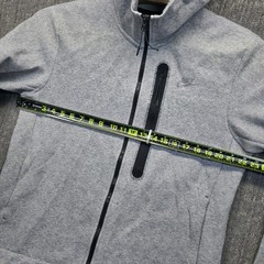 Nike Tech Fleece Hoodie Full Zip Grey Splatter Logo Mens Large DR9150-032 Train