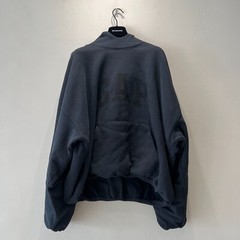 Yeezy Gap Engineered By Balenciaga Dove Hoodie Washed Black 472996-00