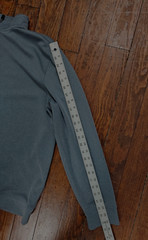 Hickey Freeman Mens Top Zipper Grayish Blue Polyester Spandex Medium