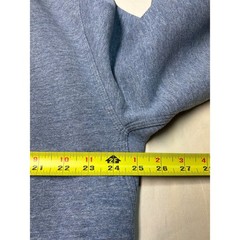 L.L. Bean Katahdin Iron Works Sherpa Lined Zip Hoodie Blue Mens LG-Tall 285370