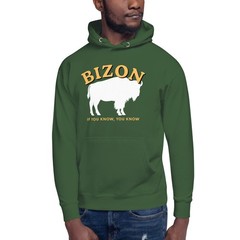 Bizon North Dakota State NDSU Unisex Hoodie S,M,L,XL,2X,3X
