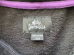 Metal Umbrella Men’s Pullover Hoodie Sweater Black XXS extra Extra Small