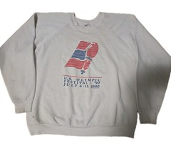 Vintage U.S. Olympic Festival 1990 July 6-15 Crewneck Sweater Size XXL Used READ