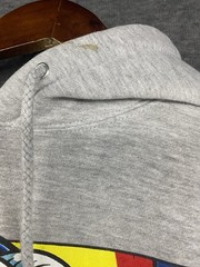 The Hundreds x Hook Ups Collaboration Hoodie Mens S Gray Pullover Streetwear