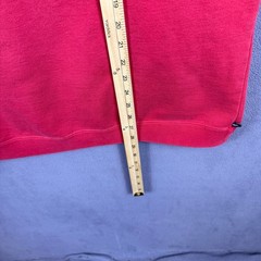 Y2K Quiksilver Hoodie Mens XL Red Logo Vintage Surf Skate Grunge Boardriding