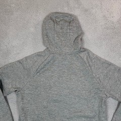 Nike Therma-FIT Hoodie Mens Large Tall Gray Heather Full Zip Fleece Jacket L