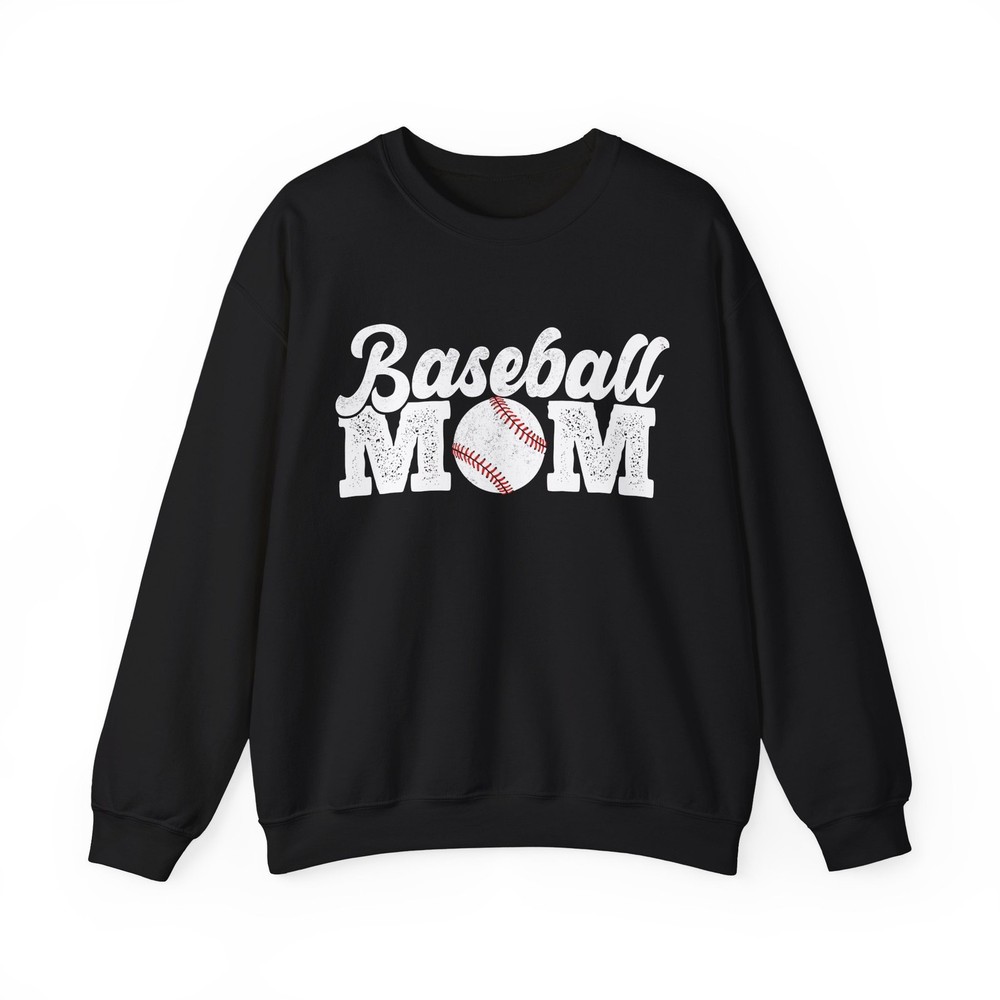 Baseball Sweatshirt, Baseball Mom Baseball Ball Sport Players Lovers Sweatshirt