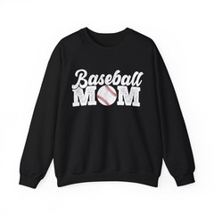 Baseball Sweatshirt, Baseball Mom Baseball Ball Sport Players Lovers Sweatshirt